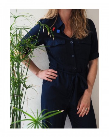 Geometricceramicredglassazure blue 1